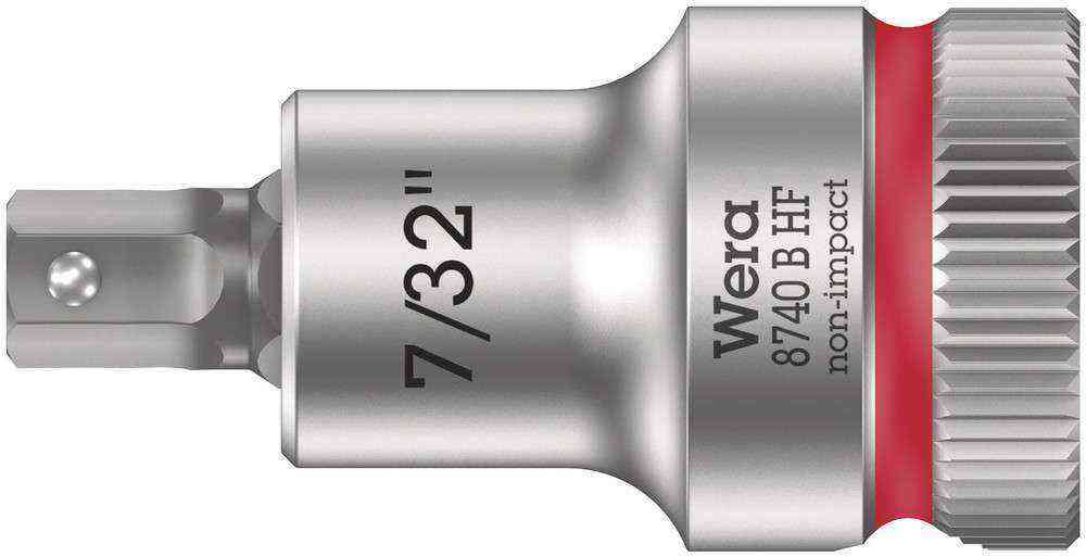 Wera 8740 B HF Hex-Plus 3/8 Lokma 7/32x35mm 05003087001